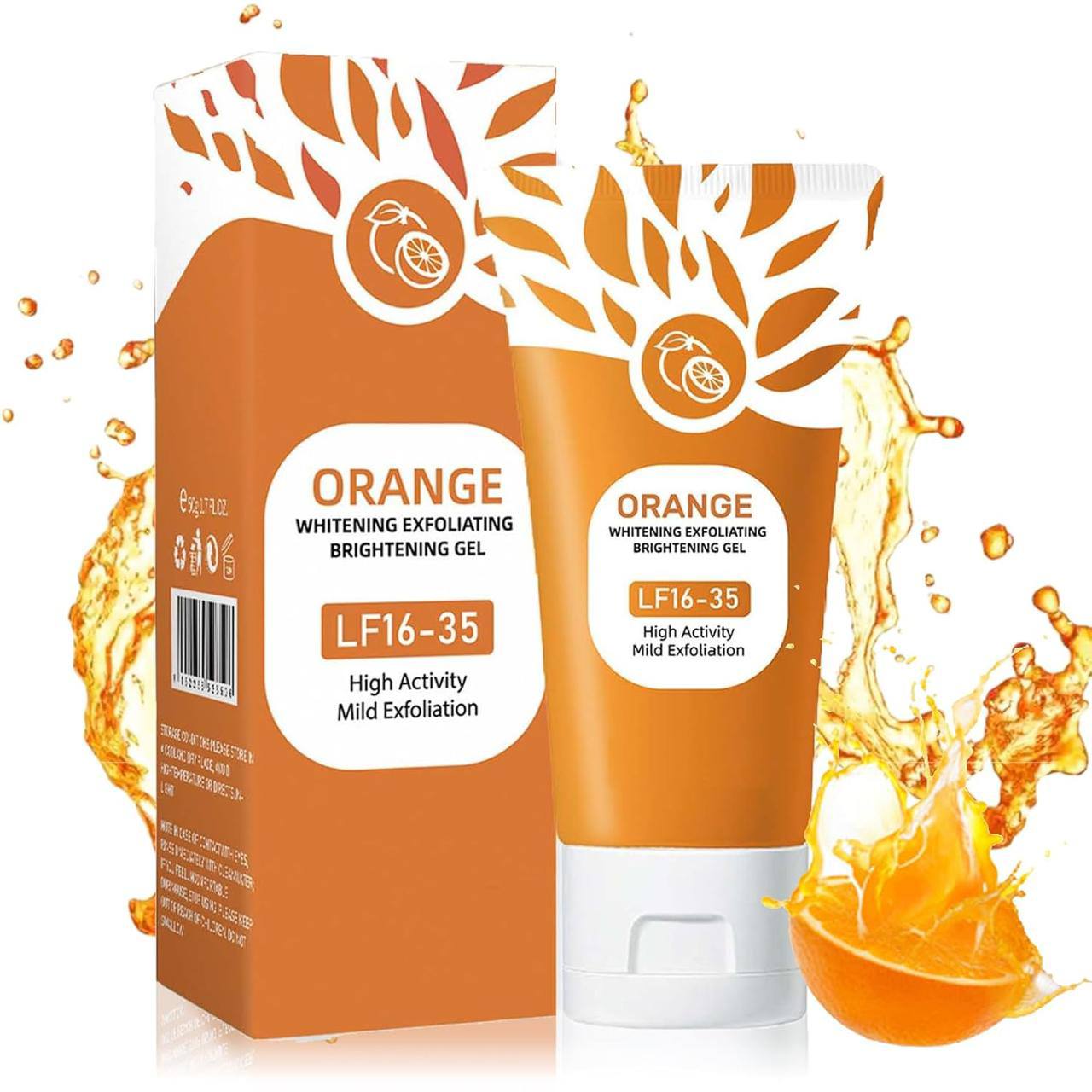 Orange Whitening & Exfoliating Brightening Gel