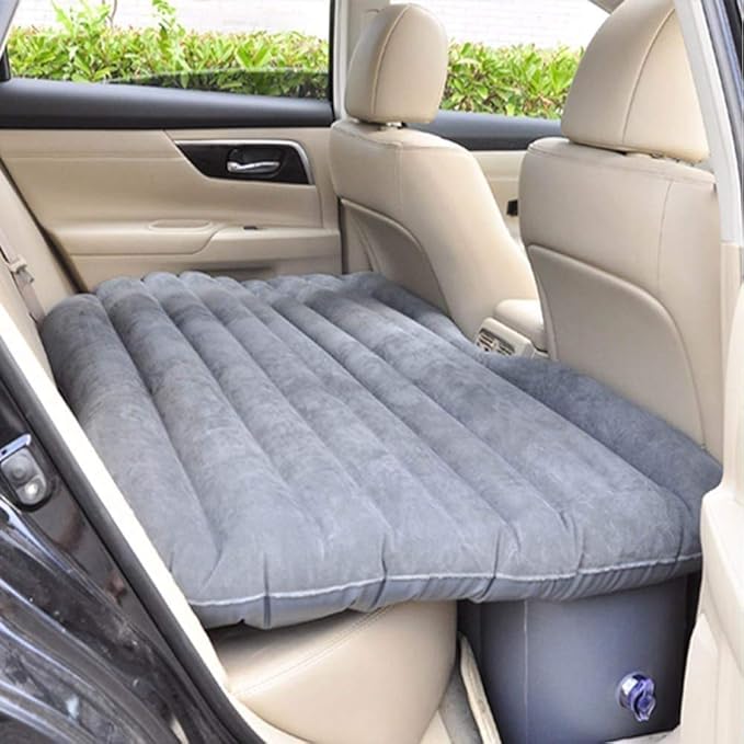 Premium Inflatable Car Bed Sofa | Backseat Travel Mattress