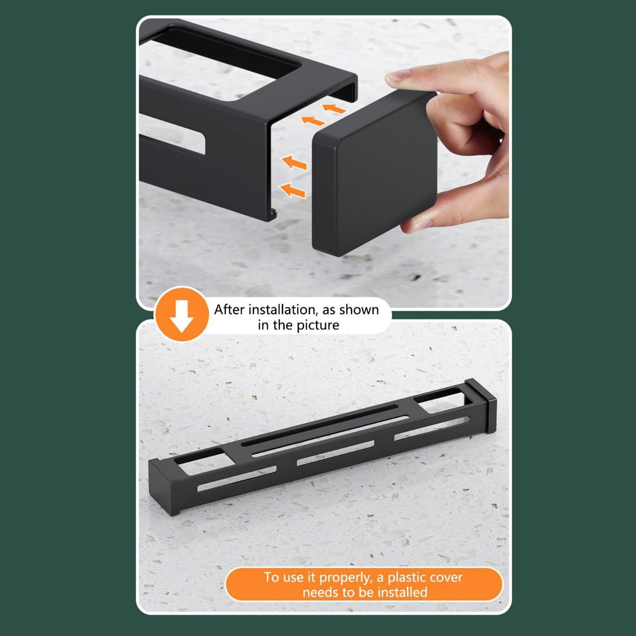 Punch-Free Kitchen Utensil & Knife Rack | Wall Mounted Organizer